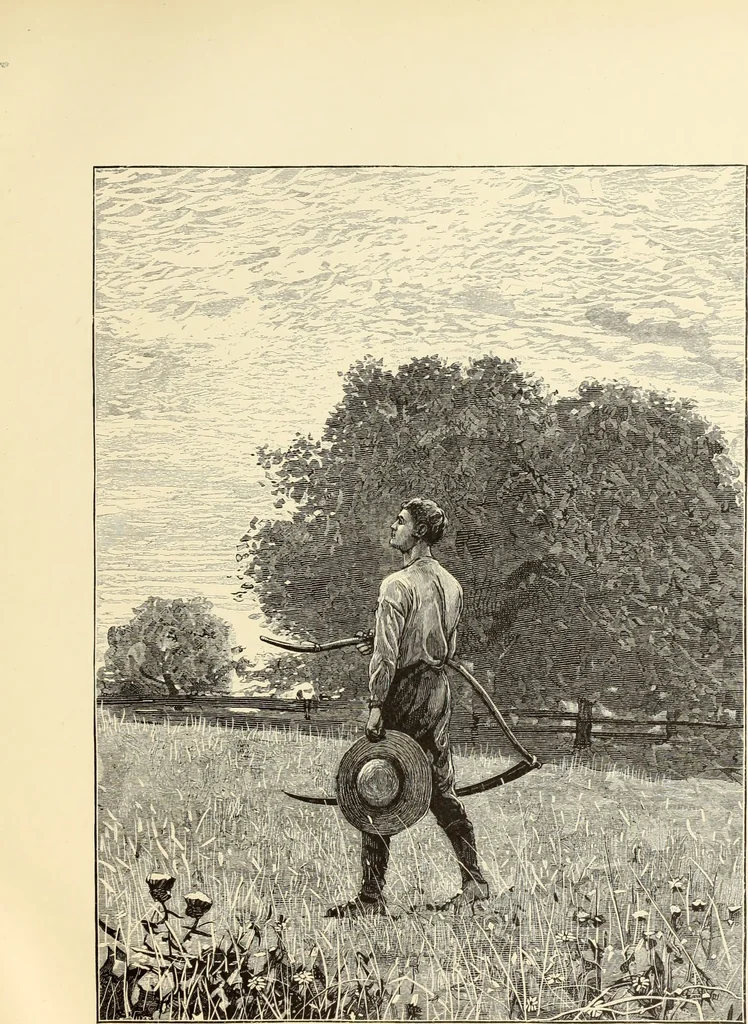 An illustration from American painters : with one hundred and four examples of their work engraved on wood, 1881, leaf 56