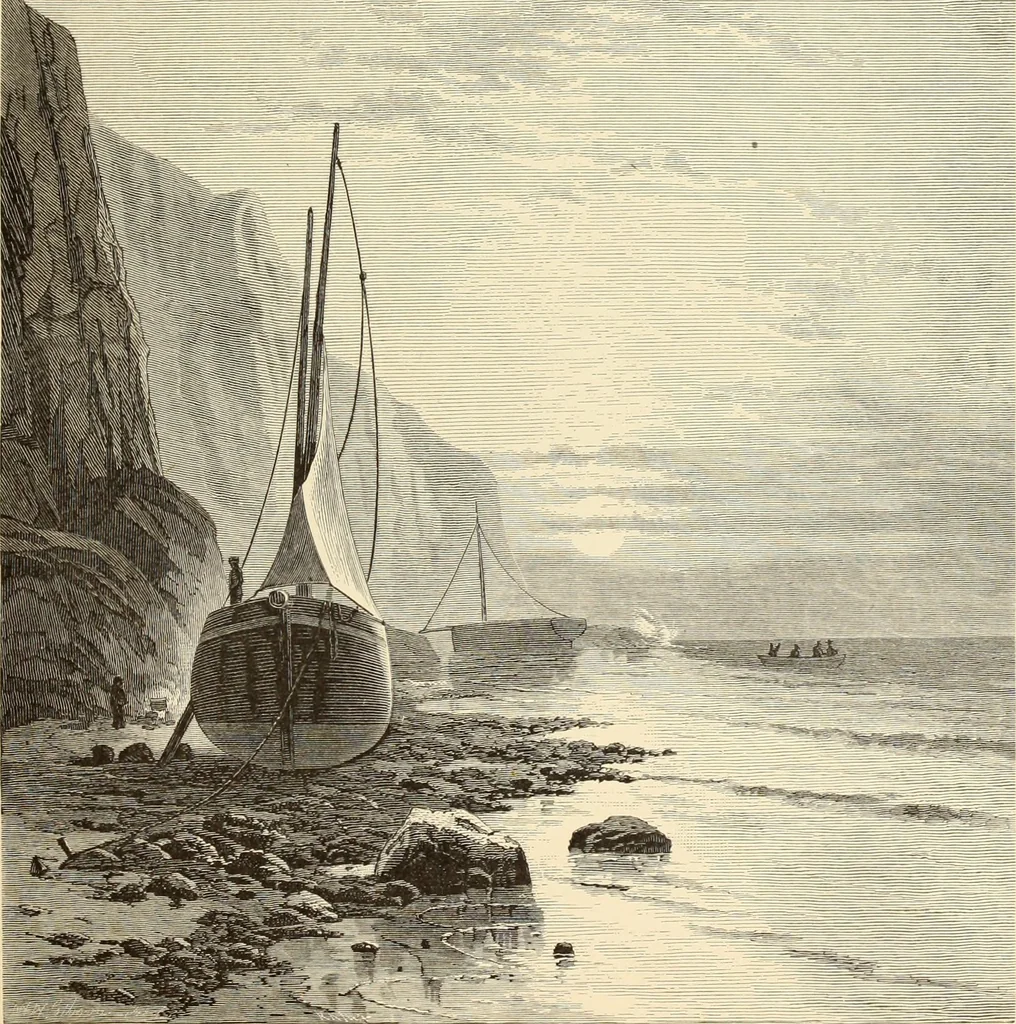 An illustration from American painters : with one hundred and four examples of their work engraved on wood, 1881, leaf 78