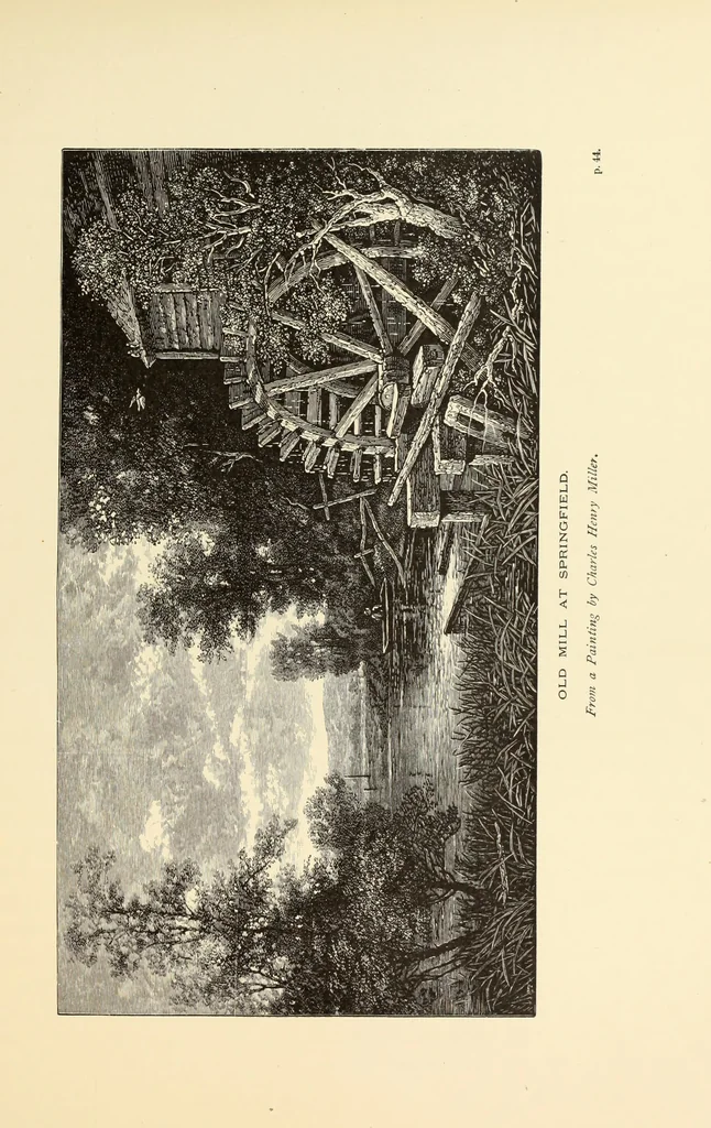 An illustration from American painters : with one hundred and four examples of their work engraved on wood, 1881, leaf 86
