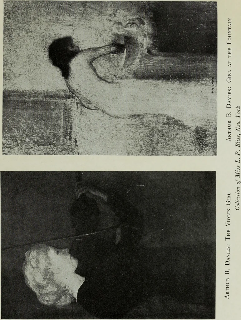 An illustration from American painters of yesterday and today, 1919, leaf 104