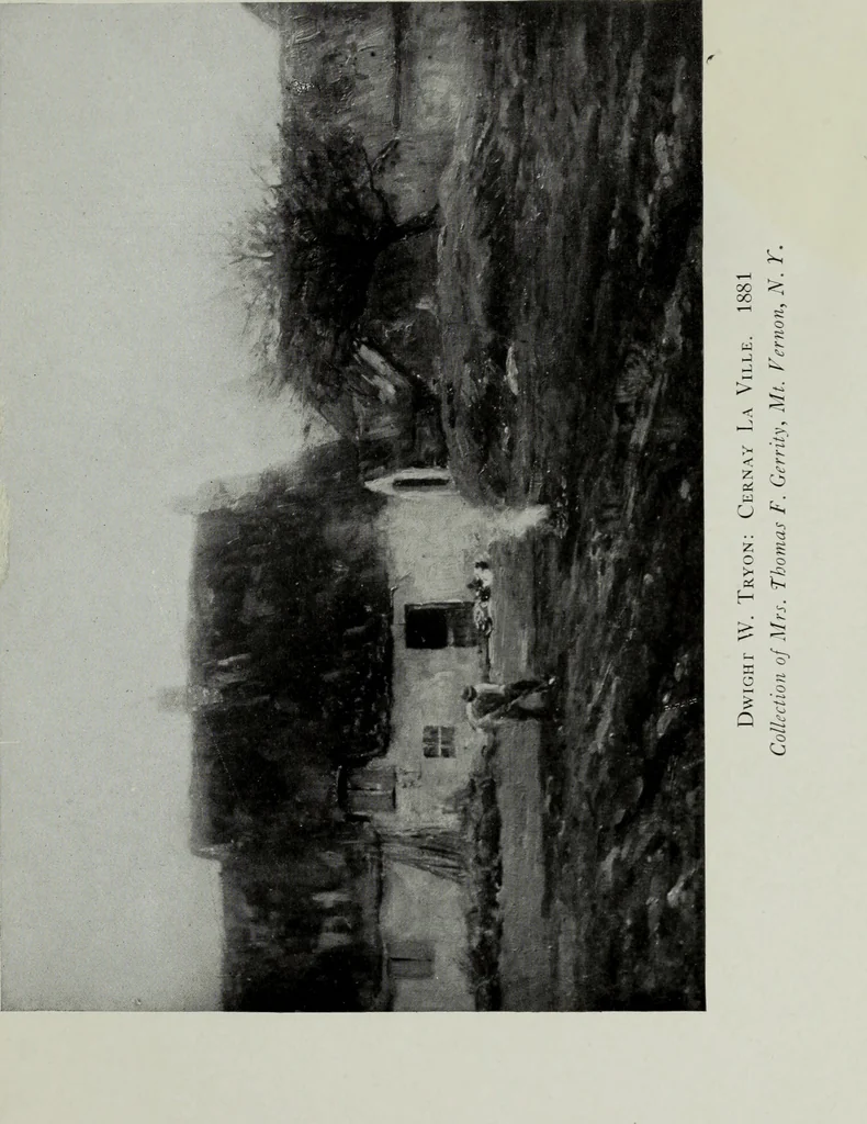 An illustration from American painters of yesterday and today, 1919, leaf 38