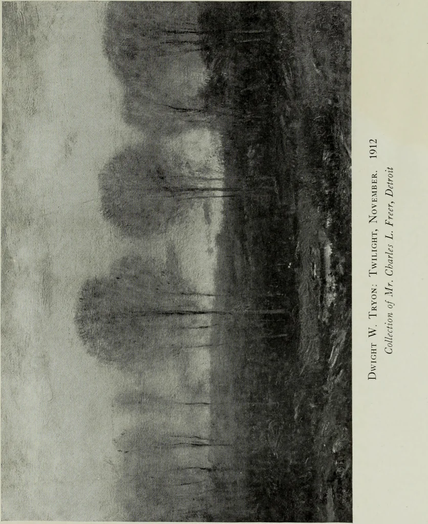 An illustration from American painters of yesterday and today, 1919, leaf 46