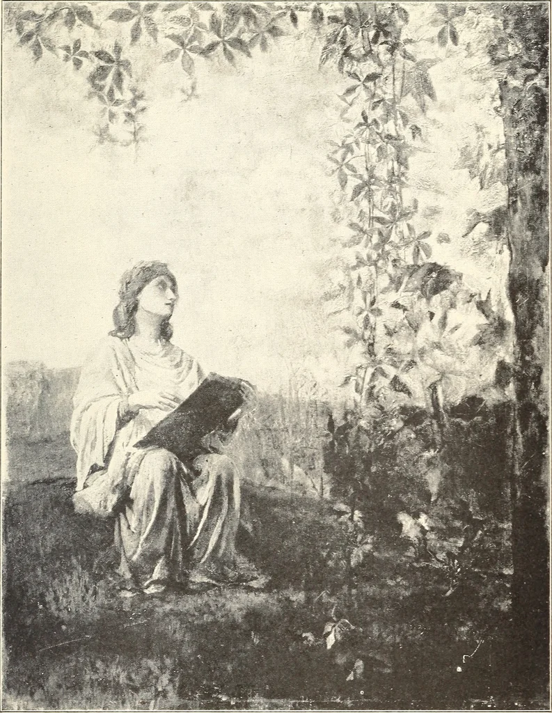 An illustration from American painting and its tradition : as represented by Inness, Wyant, Martin, Homer, La Farge, Whistler, Chase, Alexander, Sargent, 1919, leaf 174