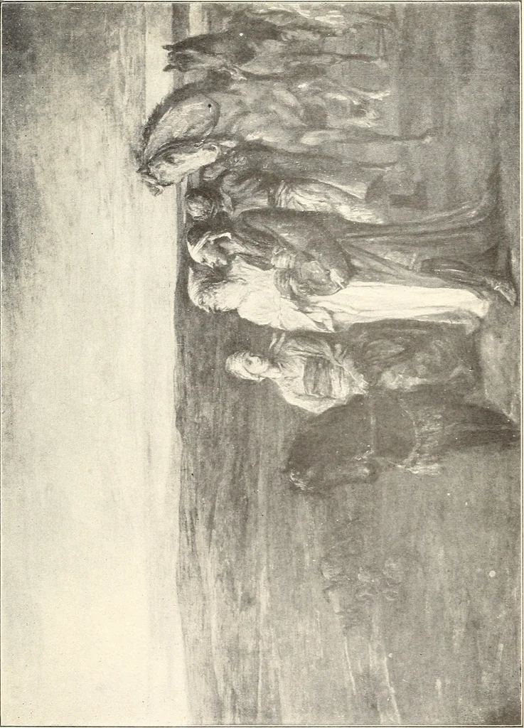 An illustration from American painting and its tradition : as represented by Inness, Wyant, Martin, Homer, La Farge, Whistler, Chase, Alexander, Sargent, 1919, leaf 180