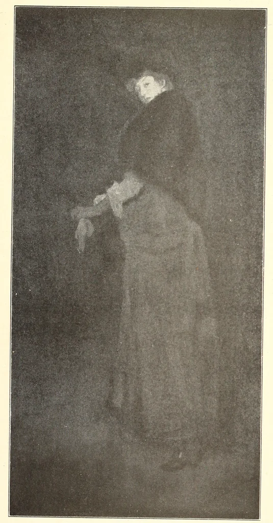 An illustration from American painting and its tradition : as represented by Inness, Wyant, Martin, Homer, La Farge, Whistler, Chase, Alexander, Sargent, 1919, leaf 216