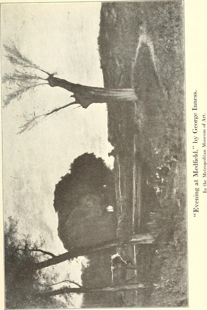 An illustration from American painting and its tradition : as represented by Inness, Wyant, Martin, Homer, La Farge, Whistler, Chase, Alexander, Sargent, 1919, leaf 50