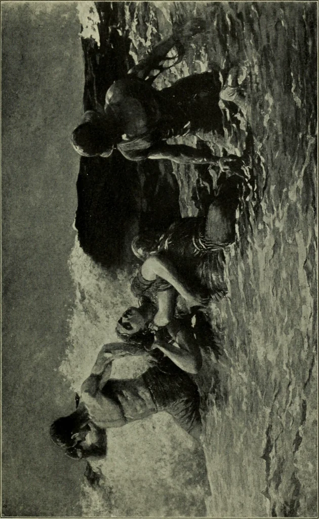 An illustration from American painting and its tradition, as represented by Inness, Wyant, Martin, Homer, La Farge, Wistler, Chase, Alexander, Sargent, 1919, leaf 130