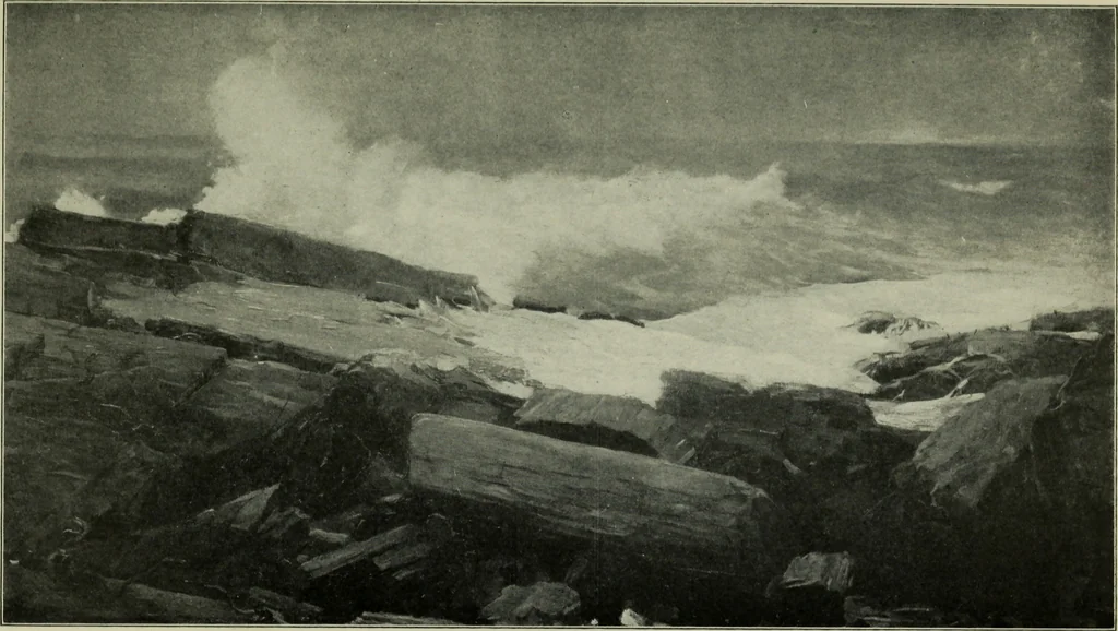 An illustration from American painting and its tradition, as represented by Inness, Wyant, Martin, Homer, La Farge, Wistler, Chase, Alexander, Sargent, 1919, leaf 134