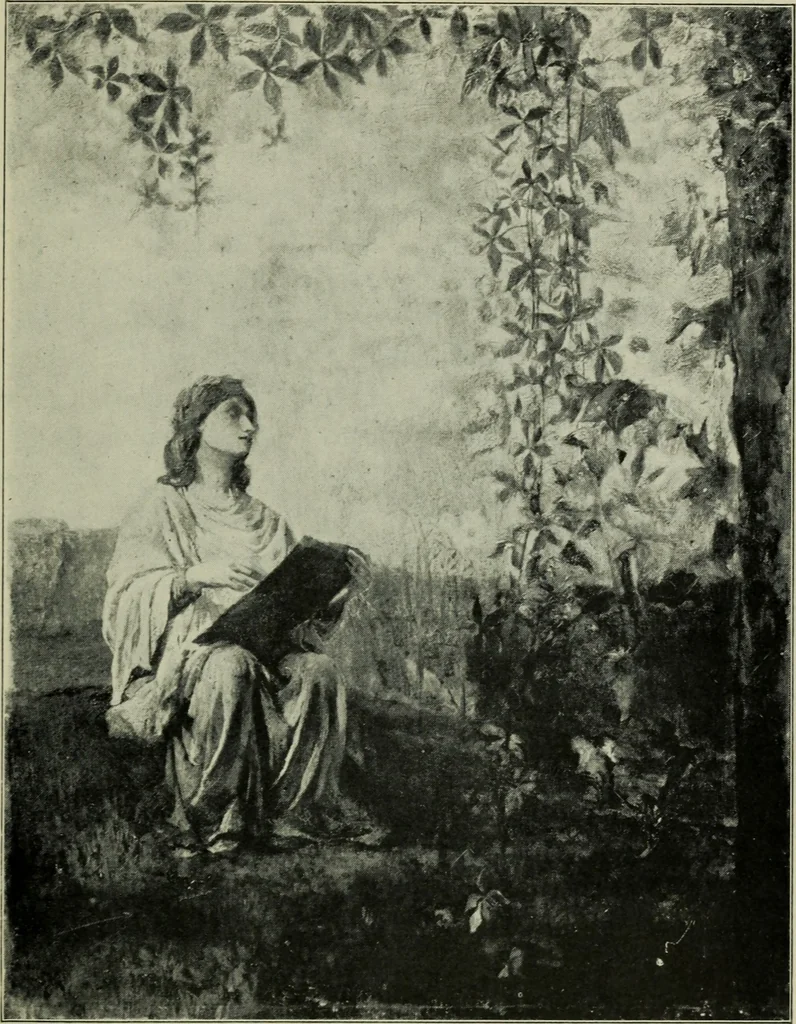 An illustration from American painting and its tradition, as represented by Inness, Wyant, Martin, Homer, La Farge, Wistler, Chase, Alexander, Sargent, 1919, leaf 172