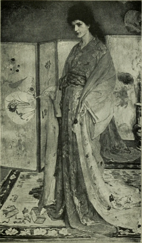 An illustration from American painting and its tradition, as represented by Inness, Wyant, Martin, Homer, La Farge, Wistler, Chase, Alexander, Sargent, 1919, leaf 206