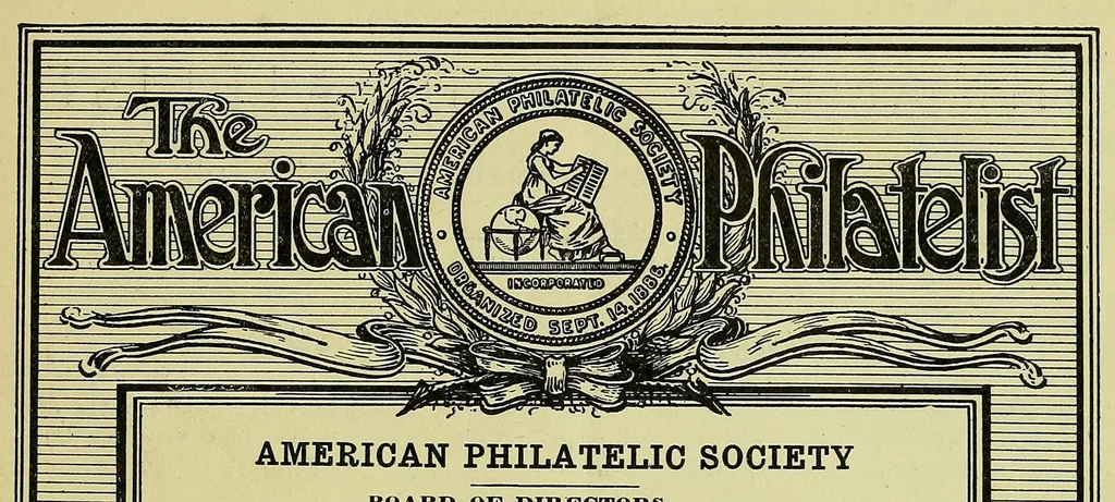 An illustration from The American philatelist, 1887, leaf 231