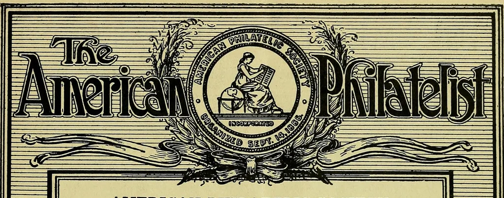 An illustration from The American philatelist, 1887, leaf 407