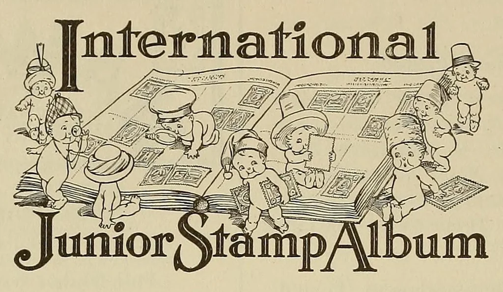 An illustration from The American philatelist, 1887, leaf 24