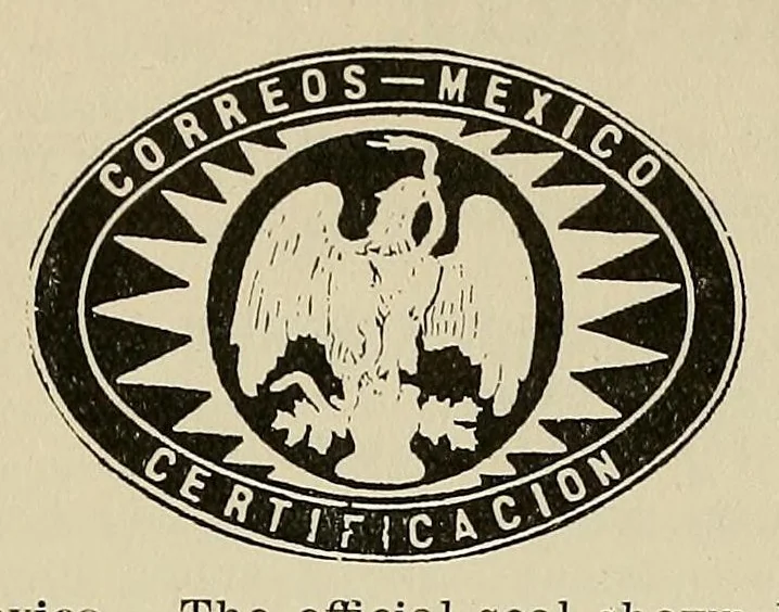 An illustration from The American philatelist, 1887, leaf 240