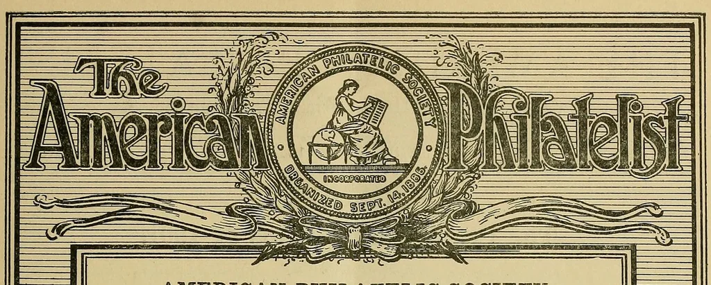 An illustration from The American philatelist, 1887, leaf 81