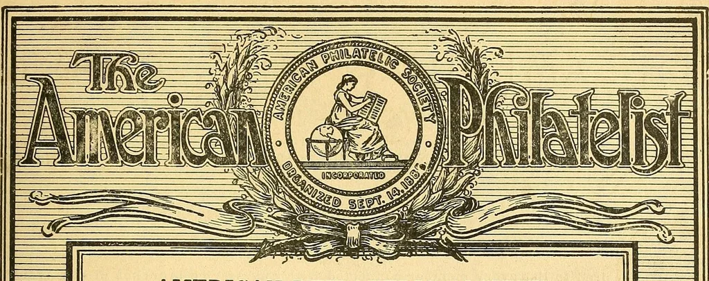 An illustration from The American philatelist, 1887, leaf 41