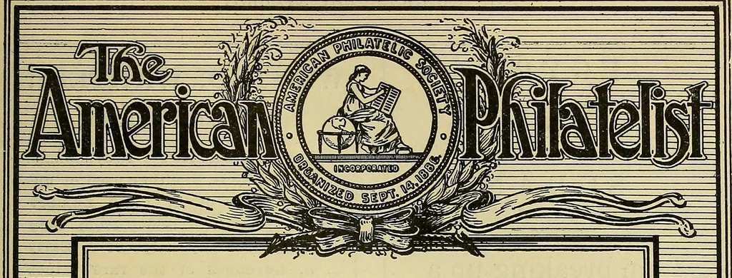 An illustration from The American philatelist, 1887, leaf 235