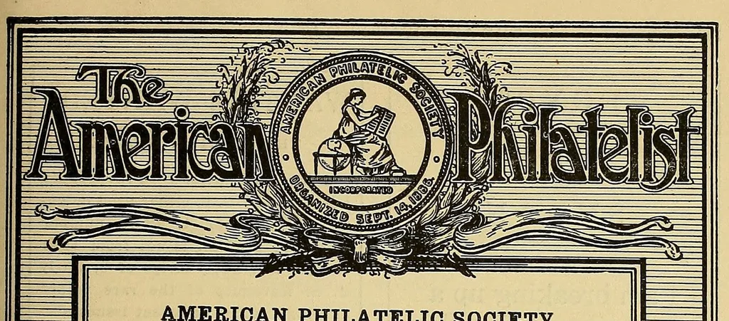 An illustration from The American philatelist, 1887, leaf 113