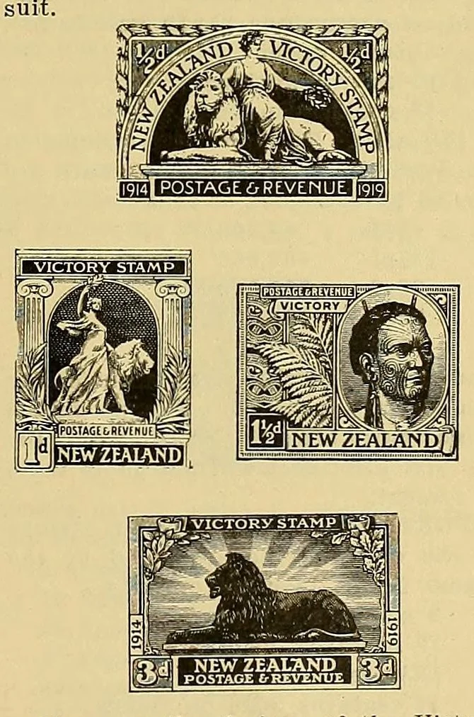 An illustration from The American philatelist, 1887, leaf 169