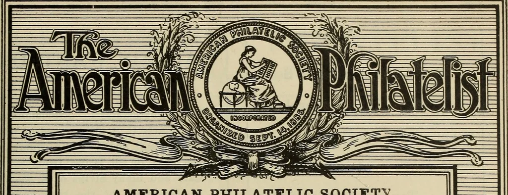 An illustration from The American philatelist, 1887, leaf 131