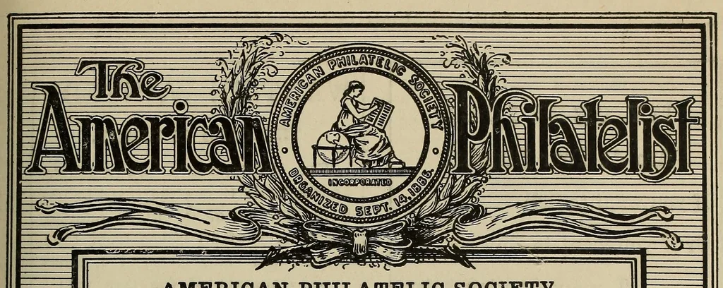 An illustration from The American philatelist, 1887, leaf 89