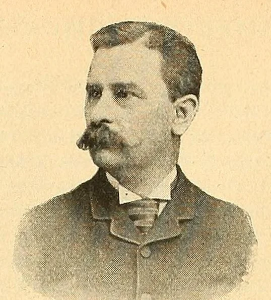 An illustration from The American philatelist, 1887, leaf 158