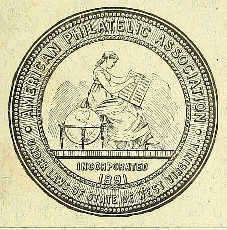 An illustration from The American philatelist, 1887, leaf 235