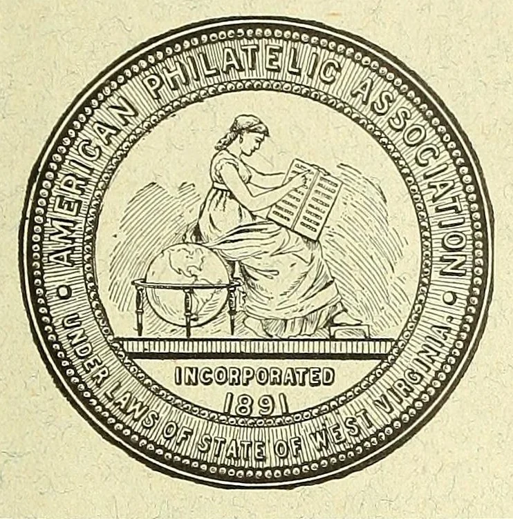 An illustration from The American philatelist, 1887, leaf 255