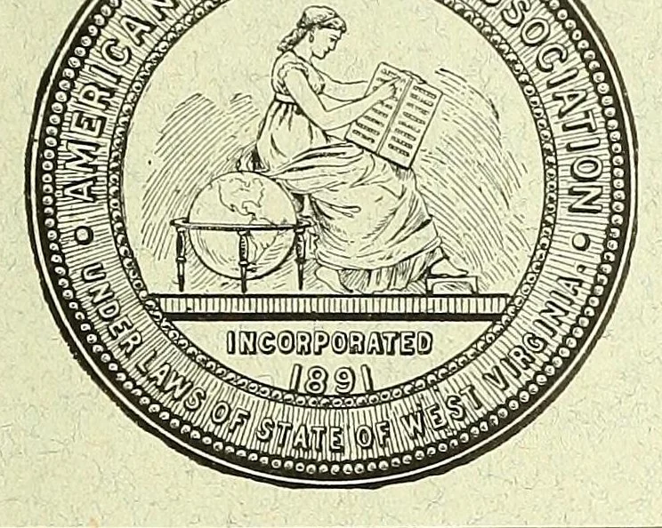 An illustration from The American philatelist, 1887, leaf 259