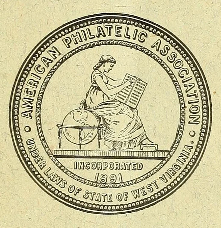 An illustration from The American philatelist, 1887, leaf 7