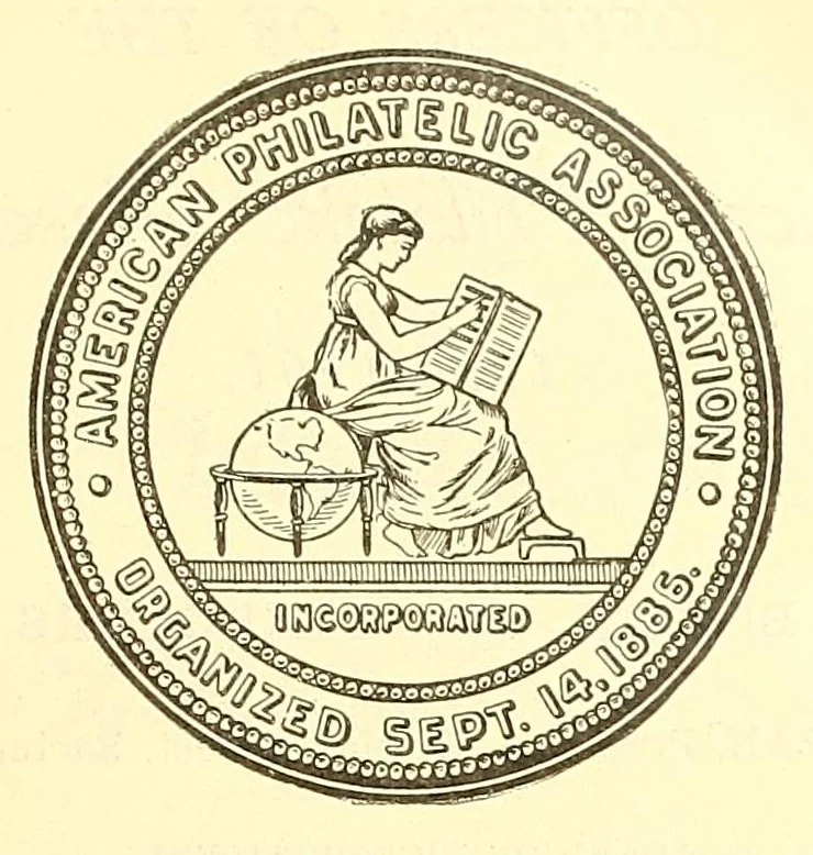 An illustration from The American philatelist, 1887, leaf 11