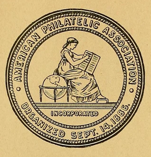 An illustration from The American philatelist, 1887, leaf 3