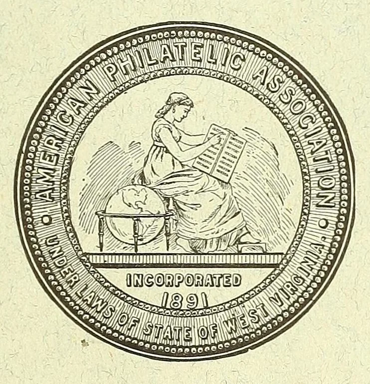 An illustration from The American philatelist, 1887, leaf 7