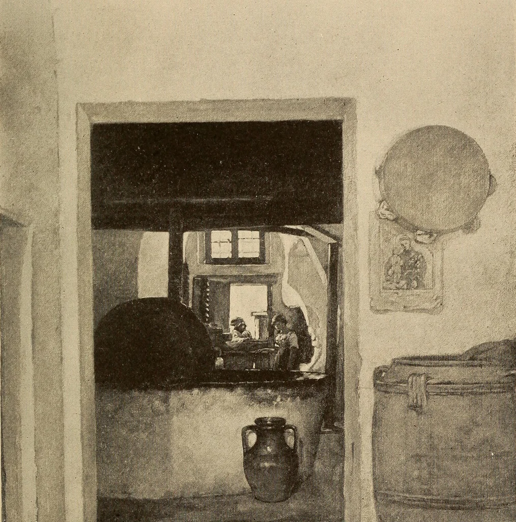An illustration from American pictures and their painters, 1917, leaf 118