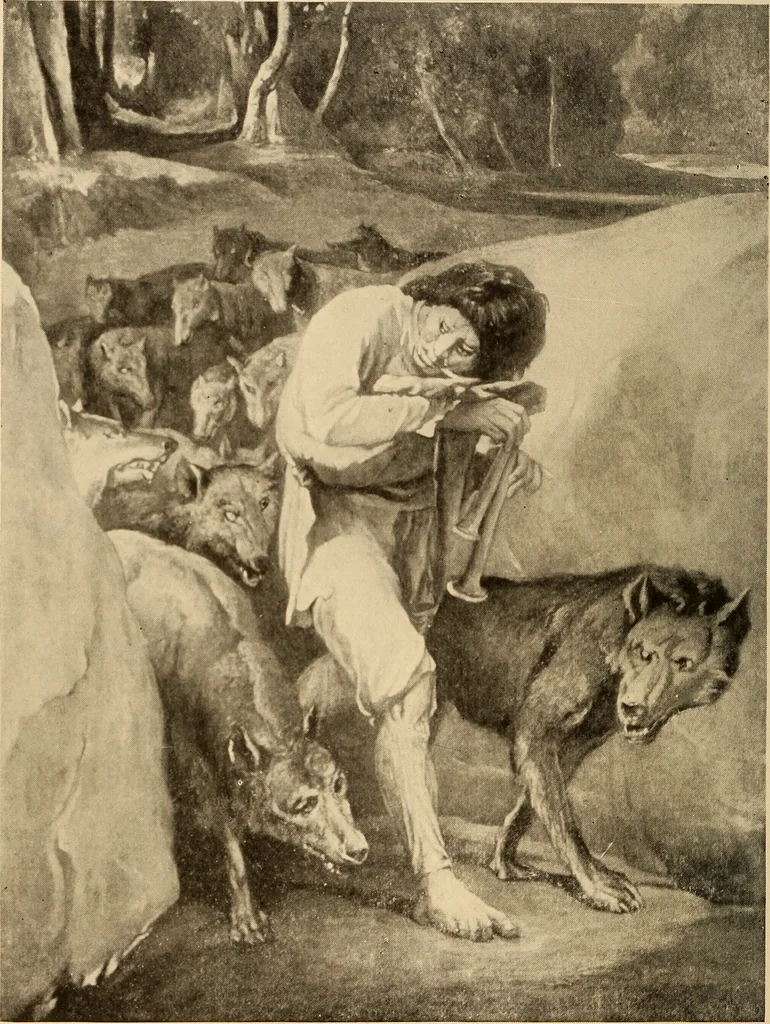 An illustration from American pictures and their painters, 1917, leaf 123