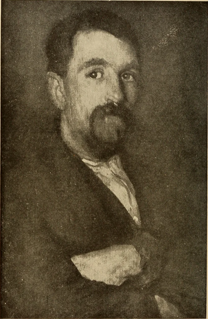 An illustration from American pictures and their painters, 1917, leaf 141