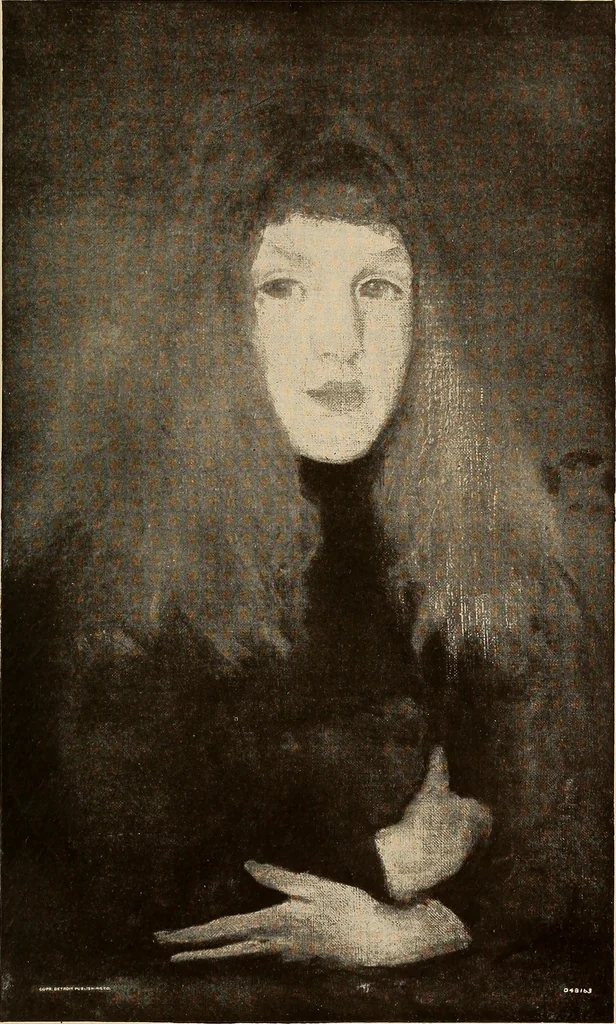 An illustration from American pictures and their painters, 1917, leaf 144