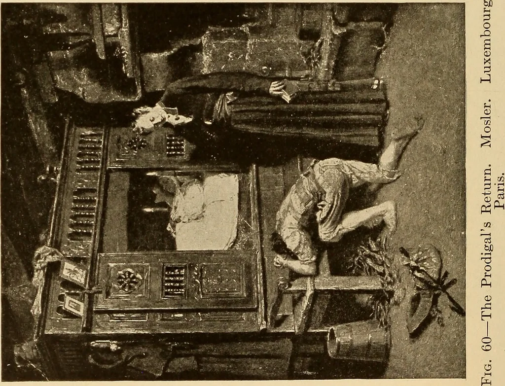 An illustration from American pictures and their painters, 1917, leaf 157