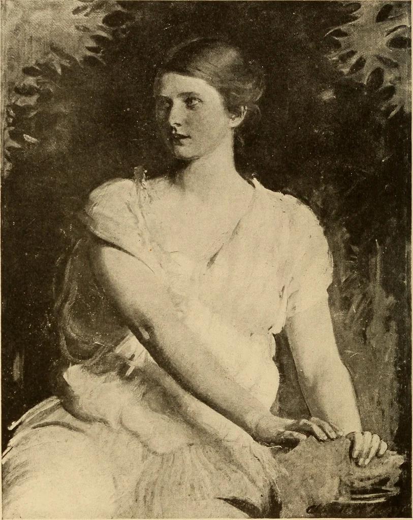 An illustration from American pictures and their painters, 1917, leaf 161
