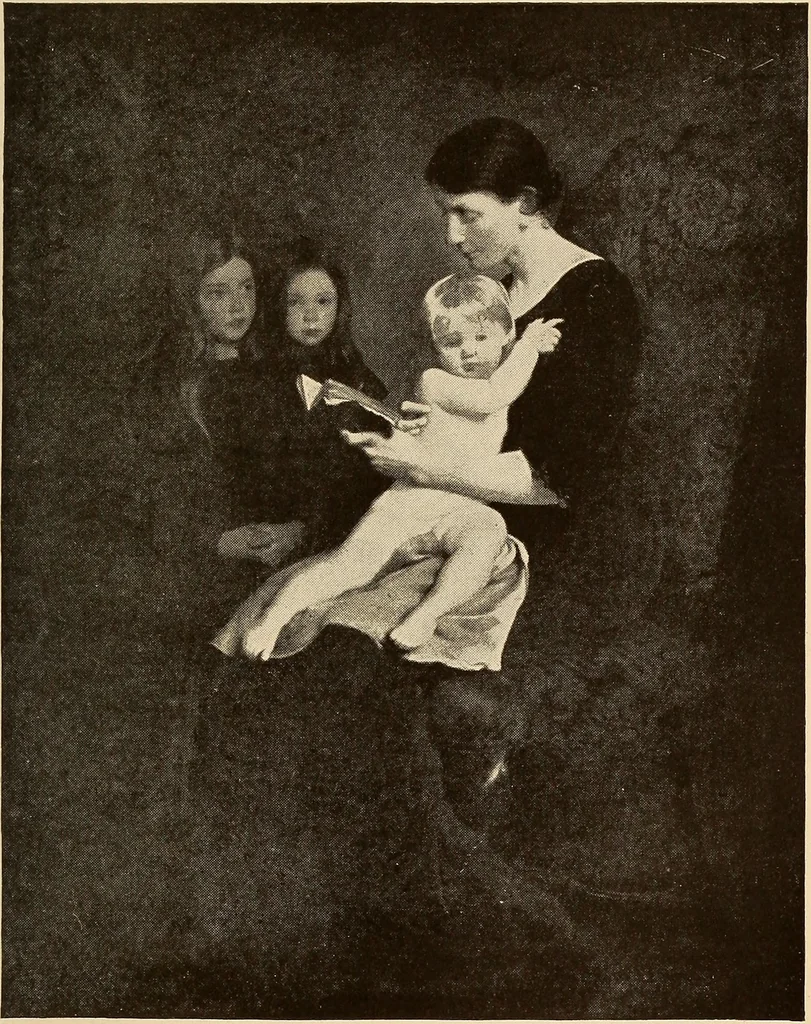 An illustration from American pictures and their painters, 1917, leaf 170