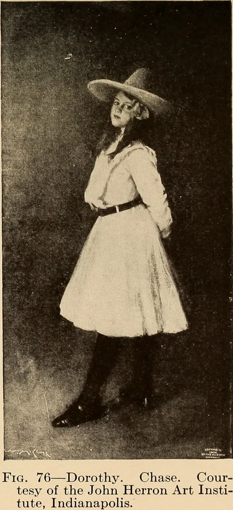 An illustration from American pictures and their painters, 1917, leaf 182
