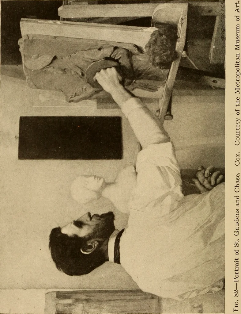 An illustration from American pictures and their painters, 1917, leaf 191
