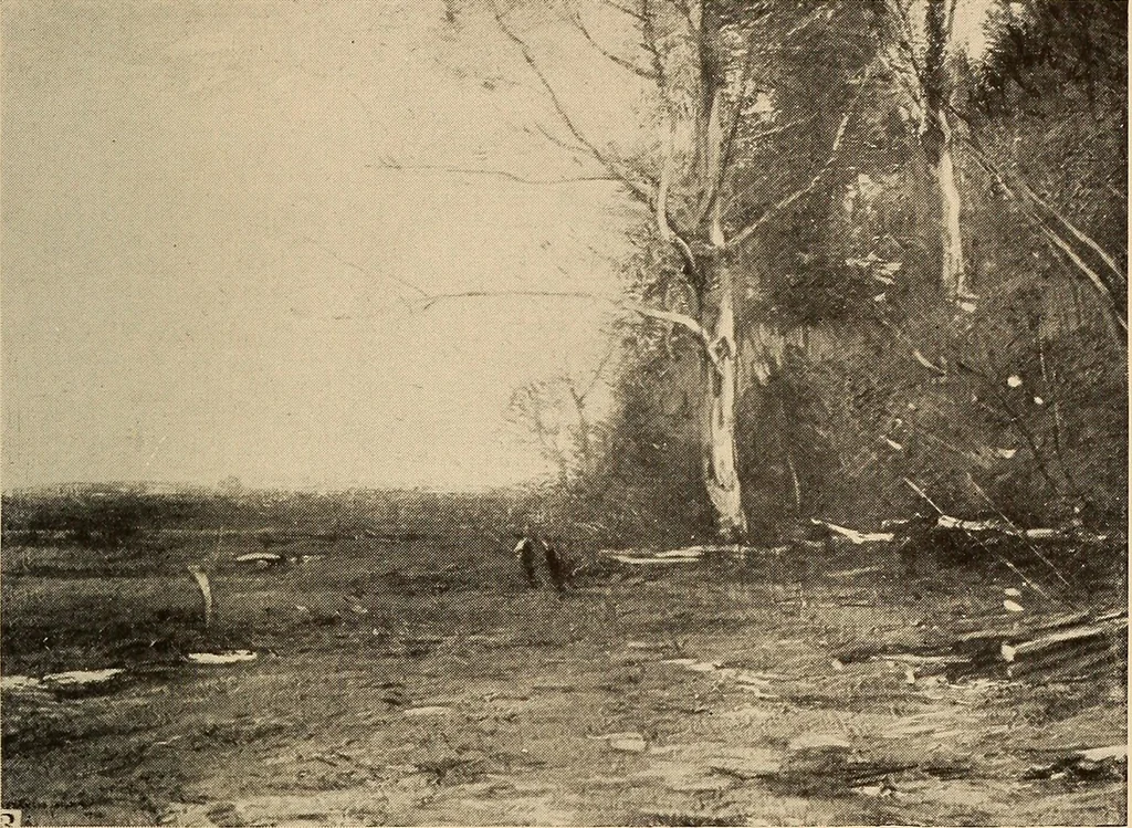 An illustration from American pictures and their painters, 1917, leaf 208