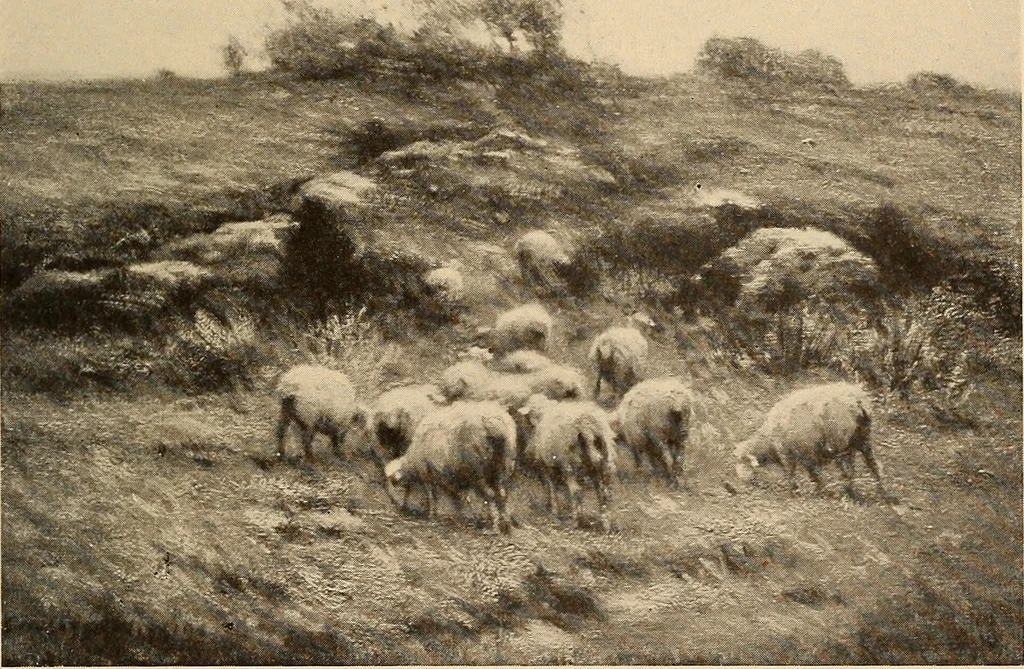 An illustration from American pictures and their painters, 1917, leaf 208