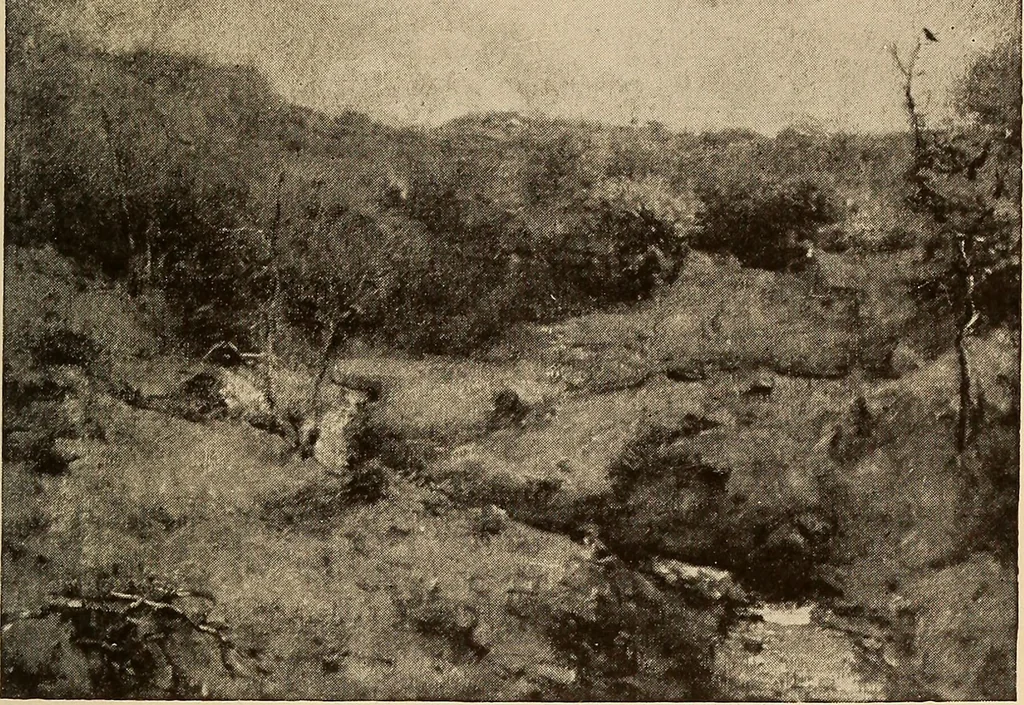An illustration from American pictures and their painters, 1917, leaf 232