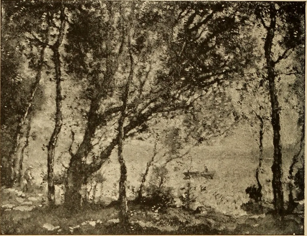 An illustration from American pictures and their painters, 1917, leaf 237