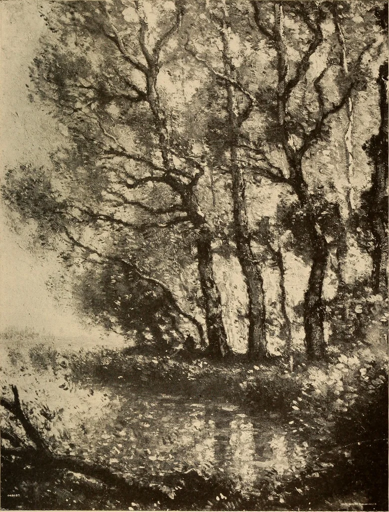 An illustration from American pictures and their painters, 1917, leaf 242
