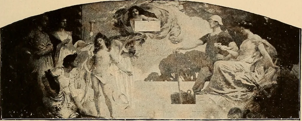 An illustration from American pictures and their painters, 1917, leaf 248