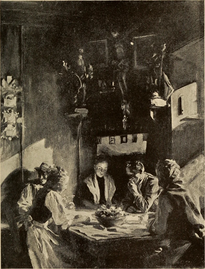 An illustration from American pictures and their painters, 1917, leaf 266