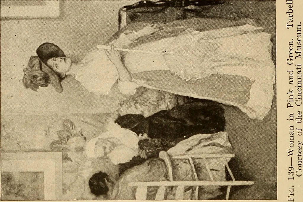 An illustration from American pictures and their painters, 1917, leaf 303